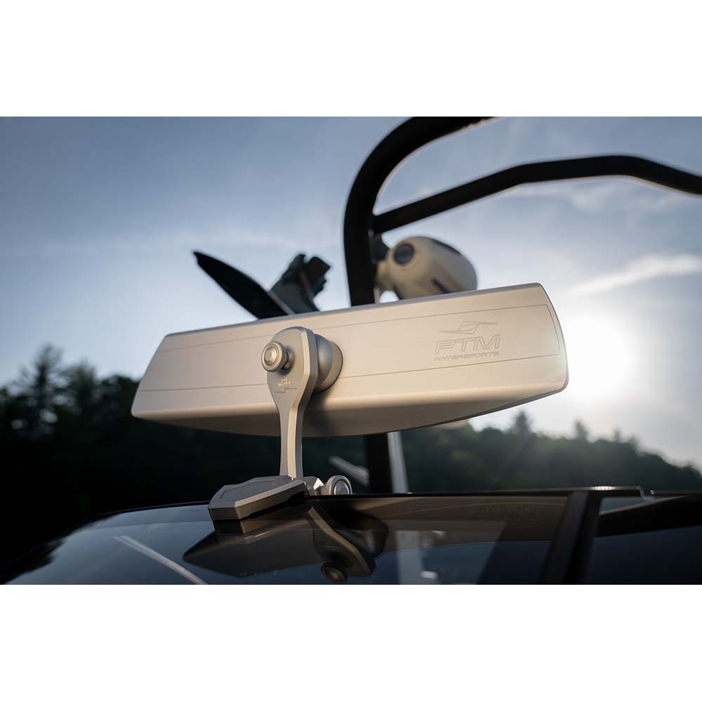 PTM Watersports VR-140 Elite Mirror & Cover Combo - Silver - image 2