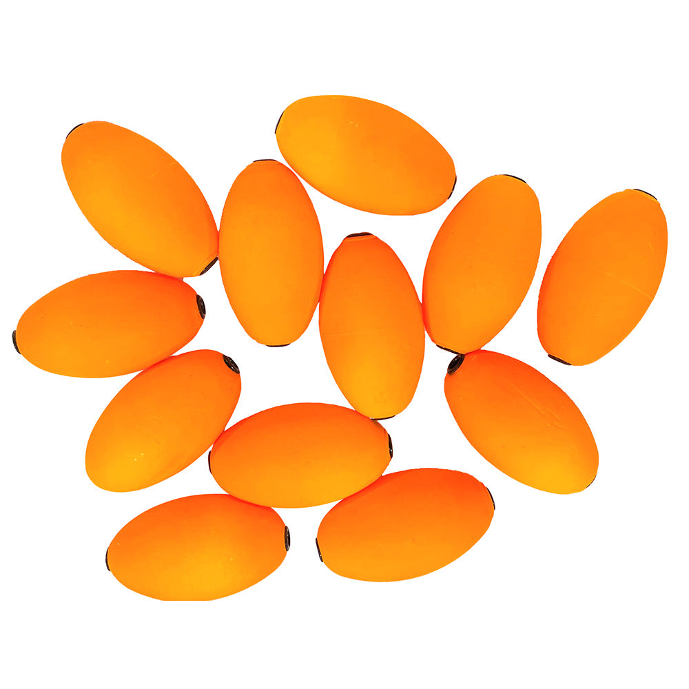 Tigress Oval Kite Floats - Orange *Pack of 12
