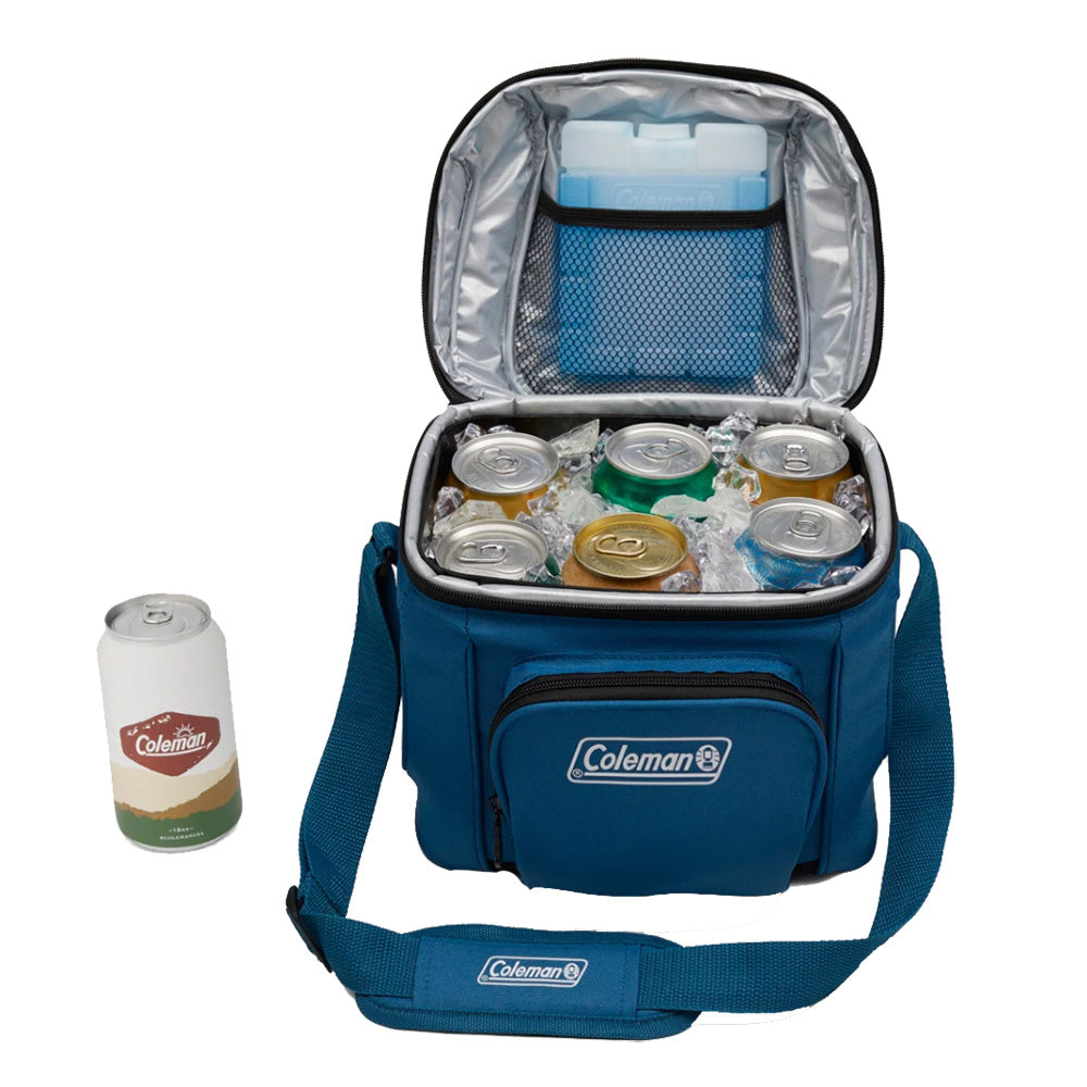 Coleman CHILLER™ 9-Can Soft-Sided Portable Cooler - Deep Ocean - image 2