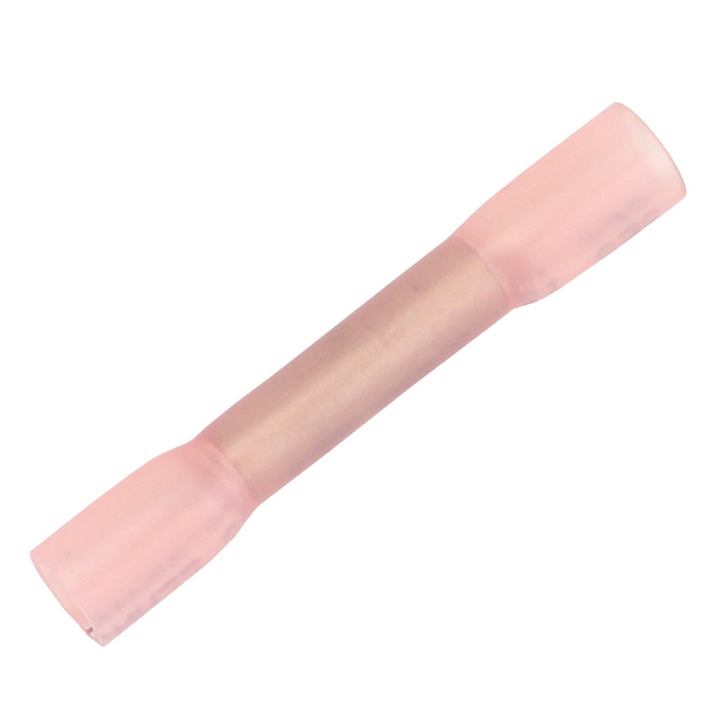 Pacer 22-18 AWG Heat Shrink Butt Connector - Pack of 25