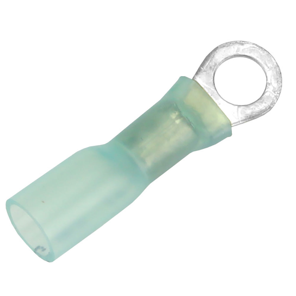 Pacer 16-14 AWG Heat Shrink Ring Terminal - #10 Stud Size - Pack of 3