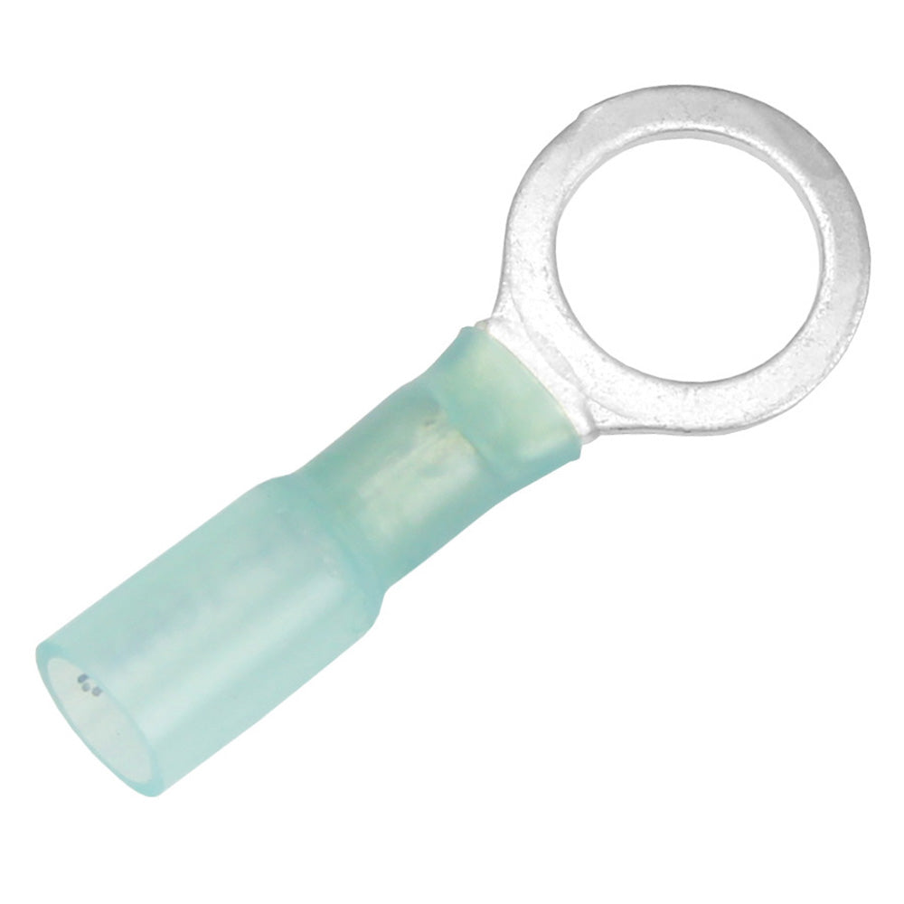 Pacer 16-14 AWG Heat Shrink Ring Terminal - 3/8" Stud Size - Pack of 25