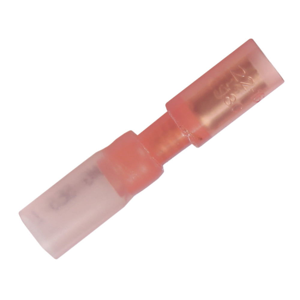 Pacer 22-18 AWG Heat Shrink Female Bullet Terminal - Pack of 100