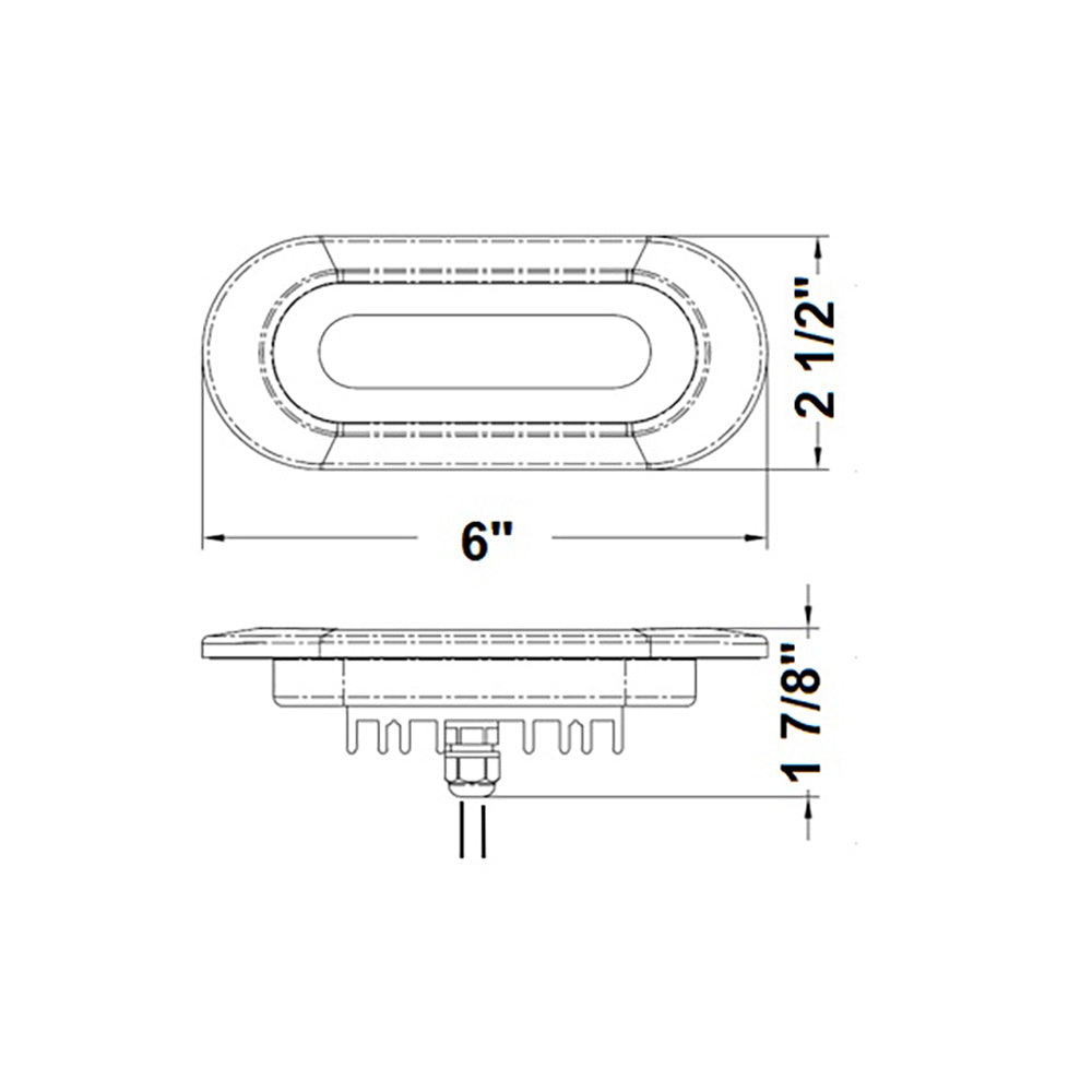 Scandvik Flush Mount Spreader Light - 10-30V - White - image 2