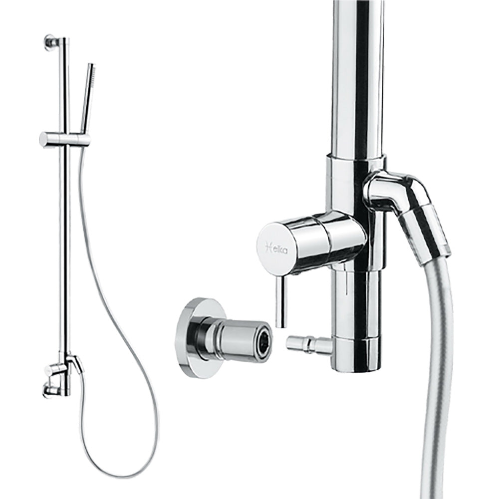 Scandvik All-In-One Shower System - 28" Shower Rail - image 2