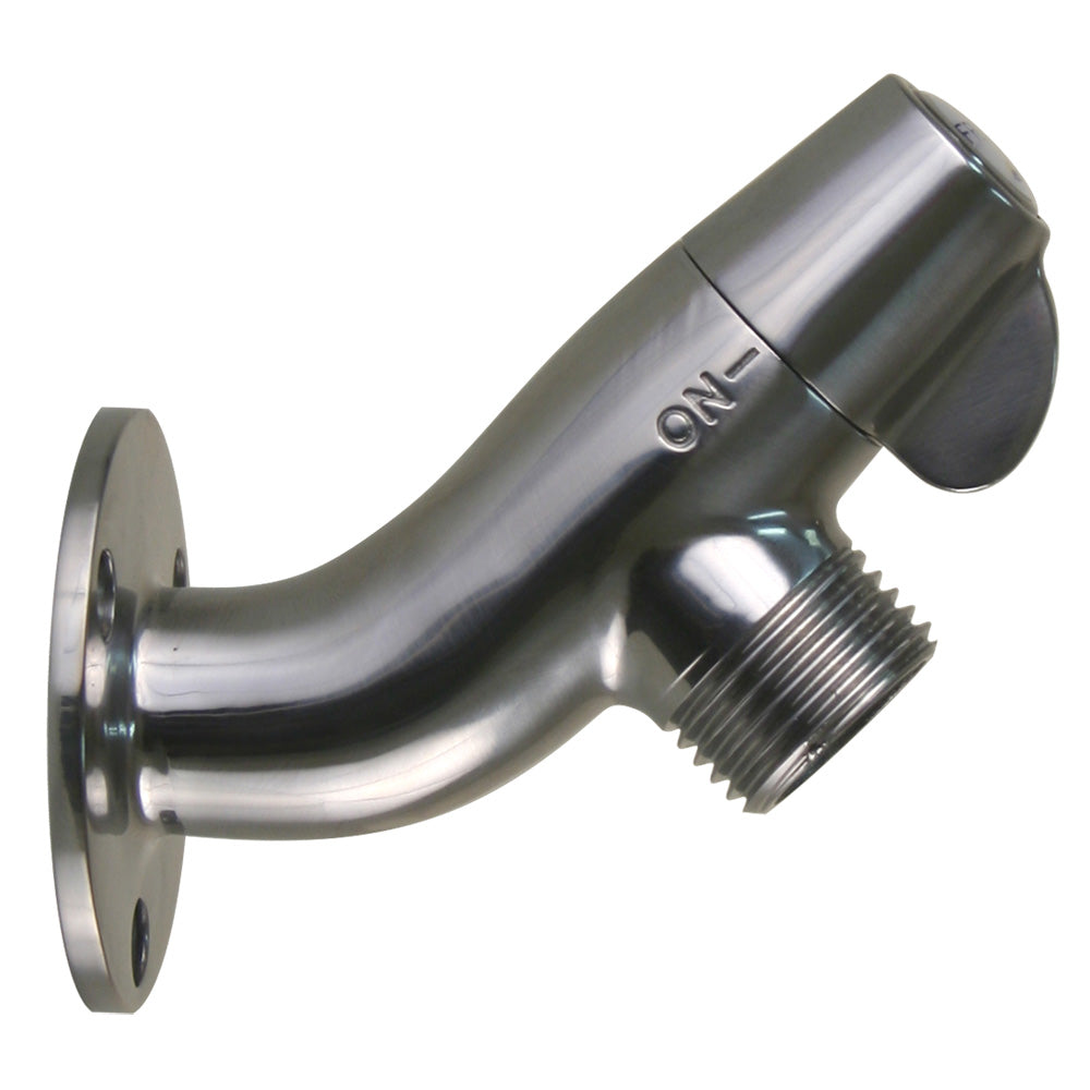 Scandvik Ceramic Angled Washdown Valve - SS Spigot - image 2