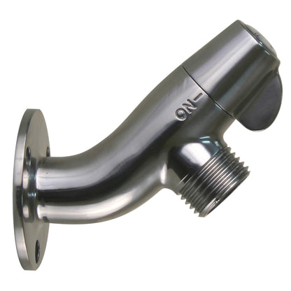 Scandvik Ceramic Angled Washdown Valve - SS Spigot - image 2