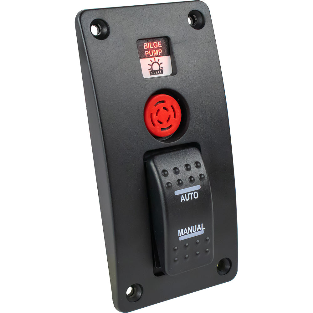 Sea-Dog Bilge Pump Water Alarm Panel w/Switch - image 2