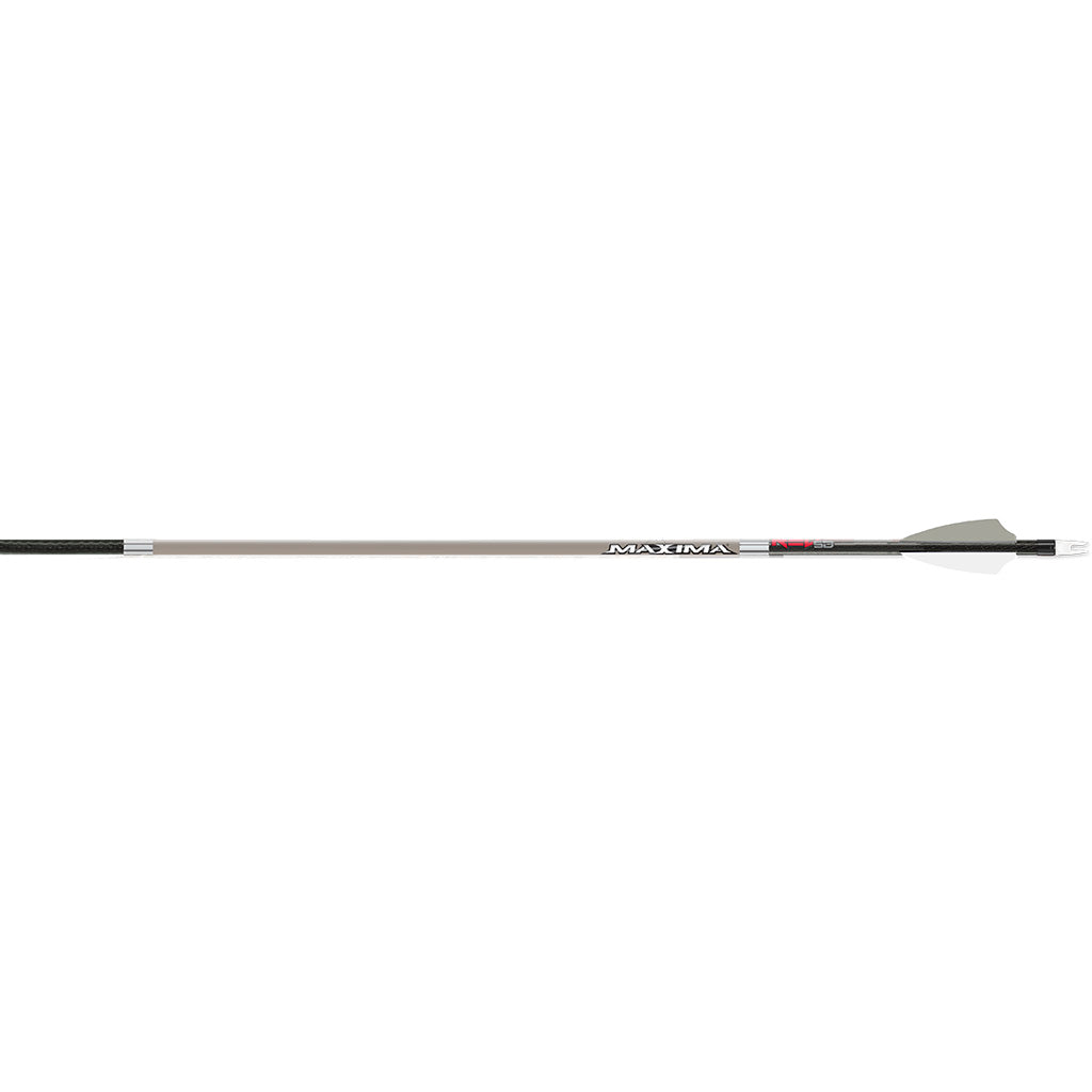 Carbon Express Maxima Red 6mm Stone Gray Arrows 300 6 pk.