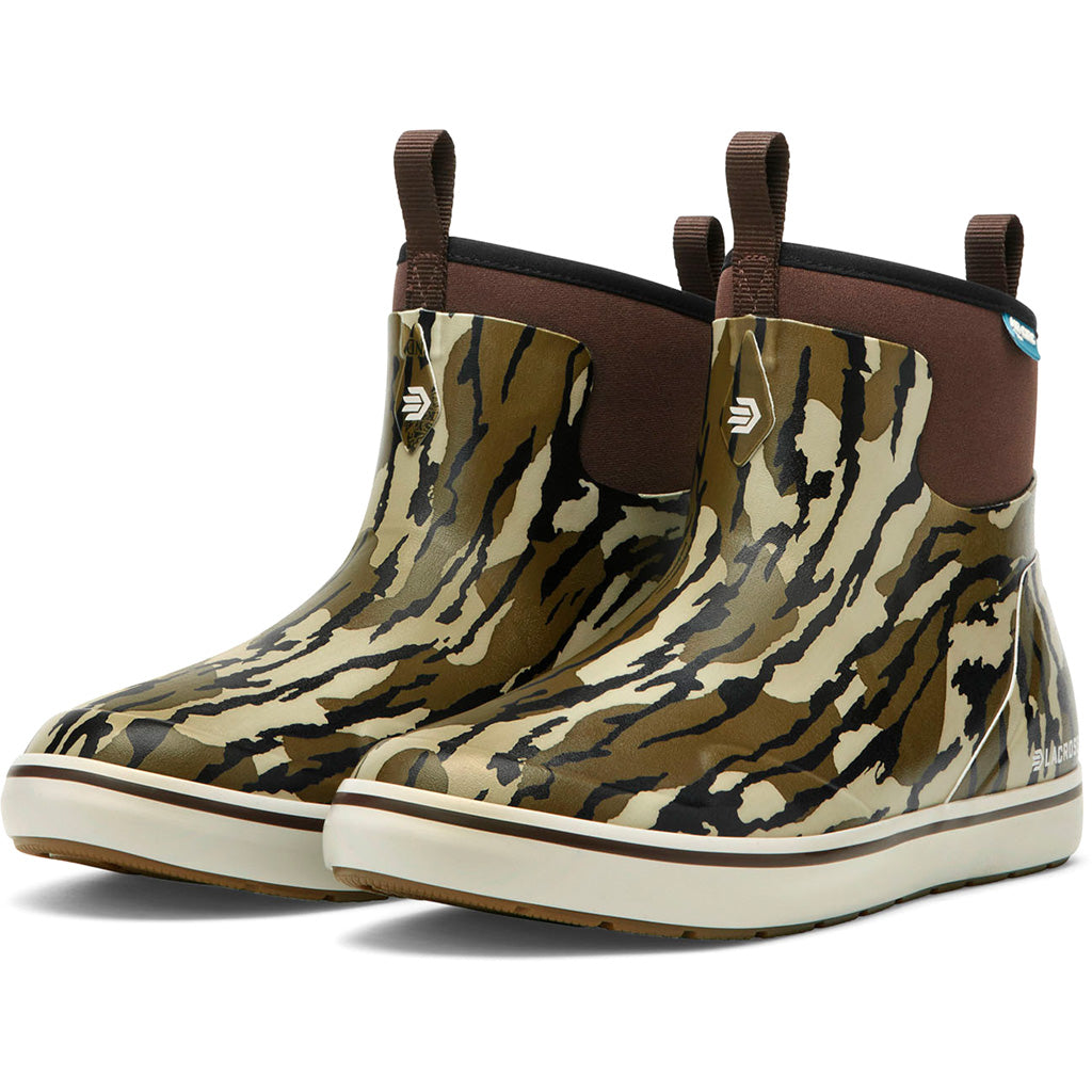 LaCrosse Alpha Deck Boots Mossy Oak Bottomland 13