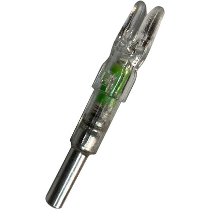 Flex Fletch LIT Lighted Arrow Nocks .204 Green 3 pk.