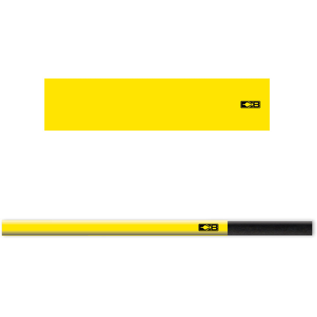 Bohning Arrow Wraps Small diameter 5.5 in. Neon Yellow 13 pk.