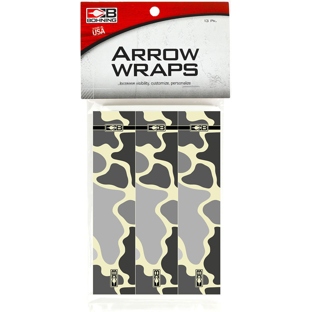 Bohning Arrow Wraps Tan Camo 5.5 in. Standard 13 pk.