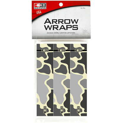 Bohning Arrow Wraps Tan Camo 5.5 in. Standard 13 pk.