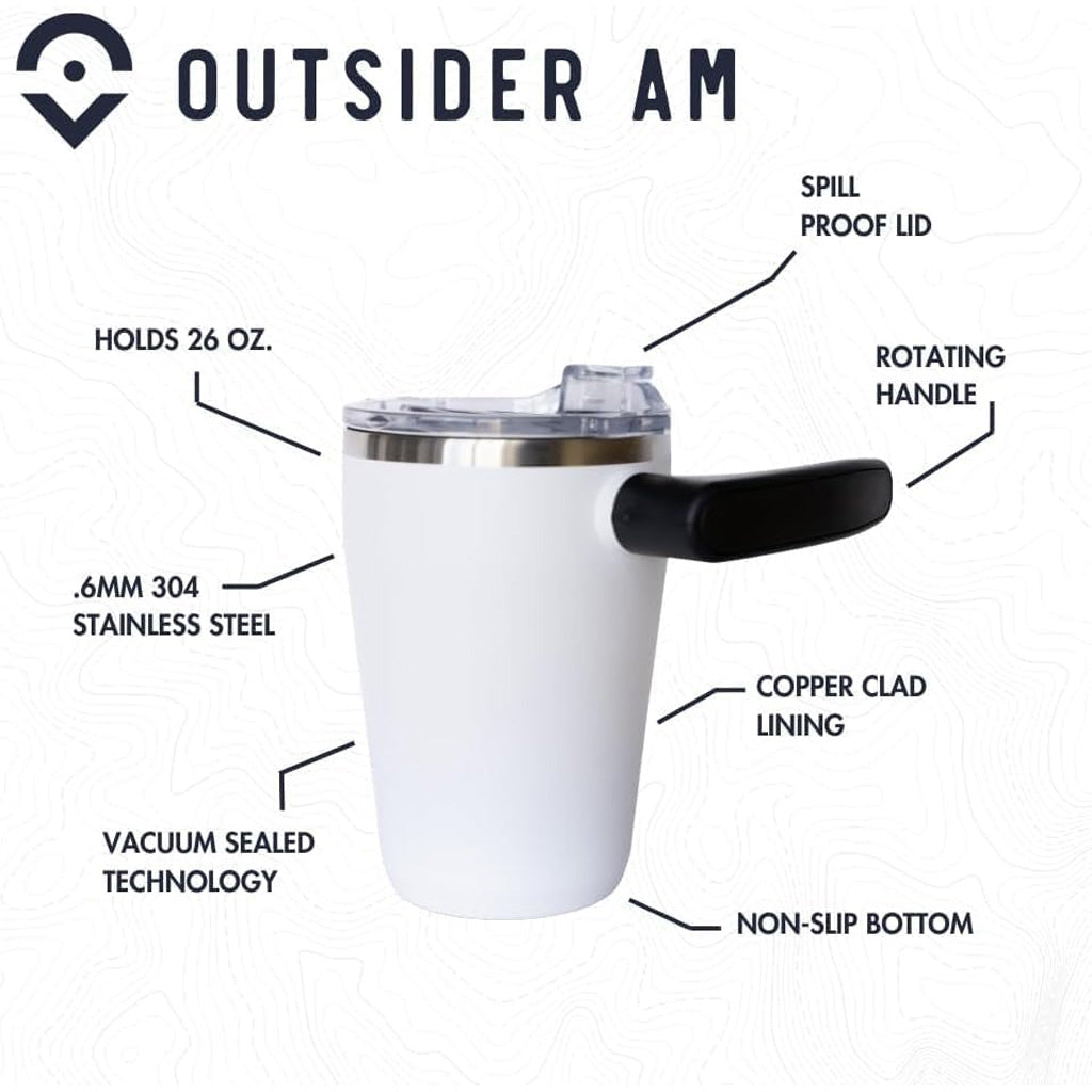Outsider The AM Travel Mug Teal
