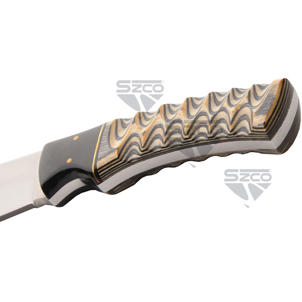 SZCO Ashwood Hunter Knife 8.5 in.
