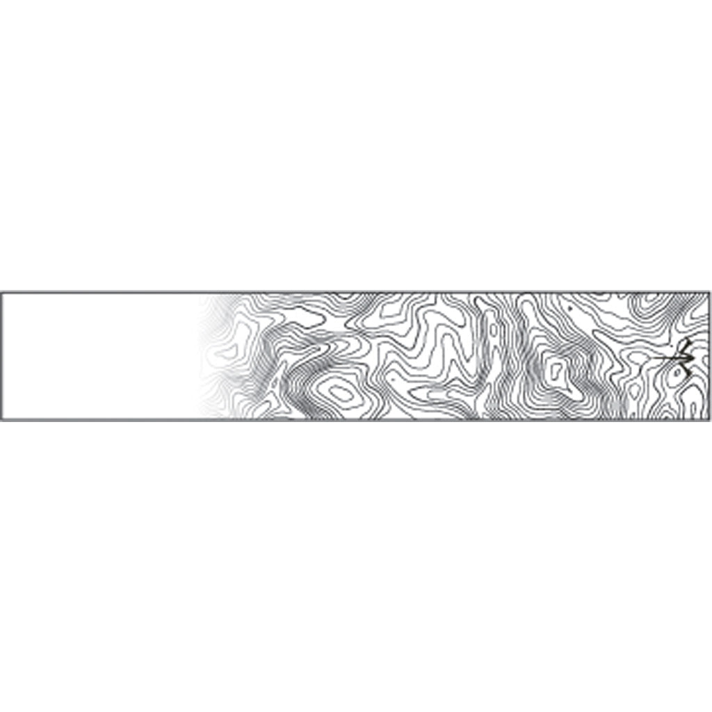 White Water Archery Reflective Arrow Wraps White Fade Thin Topo 5 in. x 1.125 in. 15 pk.