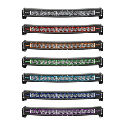 RIGID Industries Radiance + Curved 50" Light Bar - RGBW - image 2