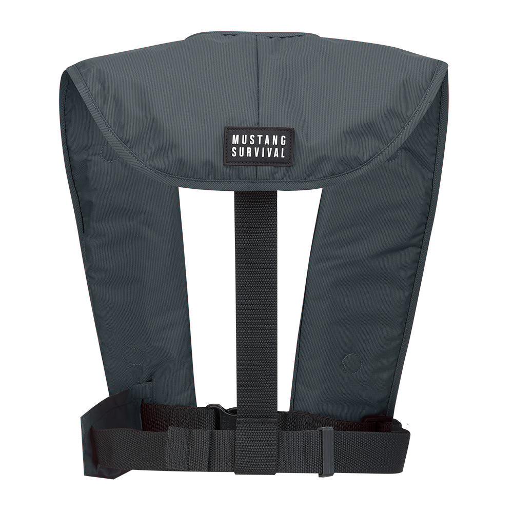 Mustang MIT 100 Convertible Inflatable PFD - Admiral Grey - image 4