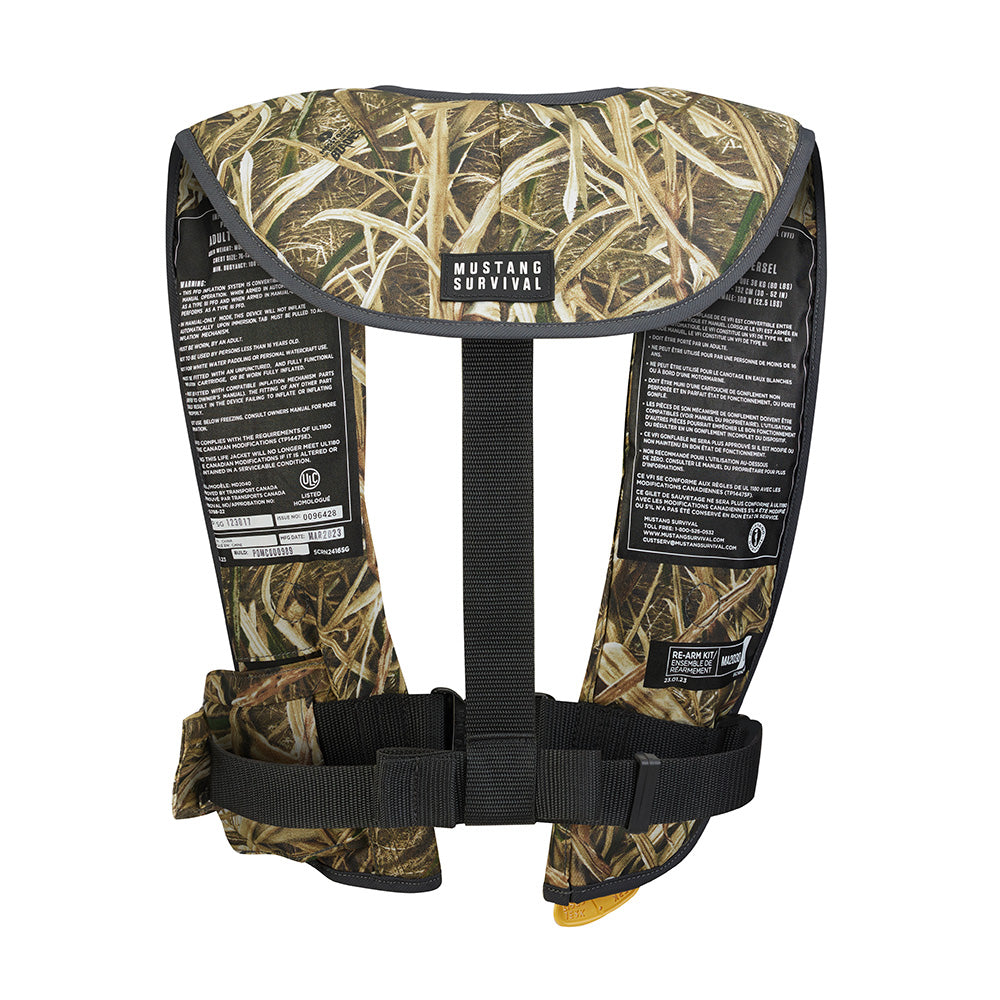 Mustang MIT 100 Convertible Inflatable PFD - Camo - image 4