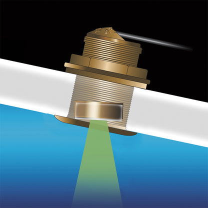 Airmar B75HW High Wide Chirp Transducer - 12 Degree Deadrise, 600W Thru Hull - image 2