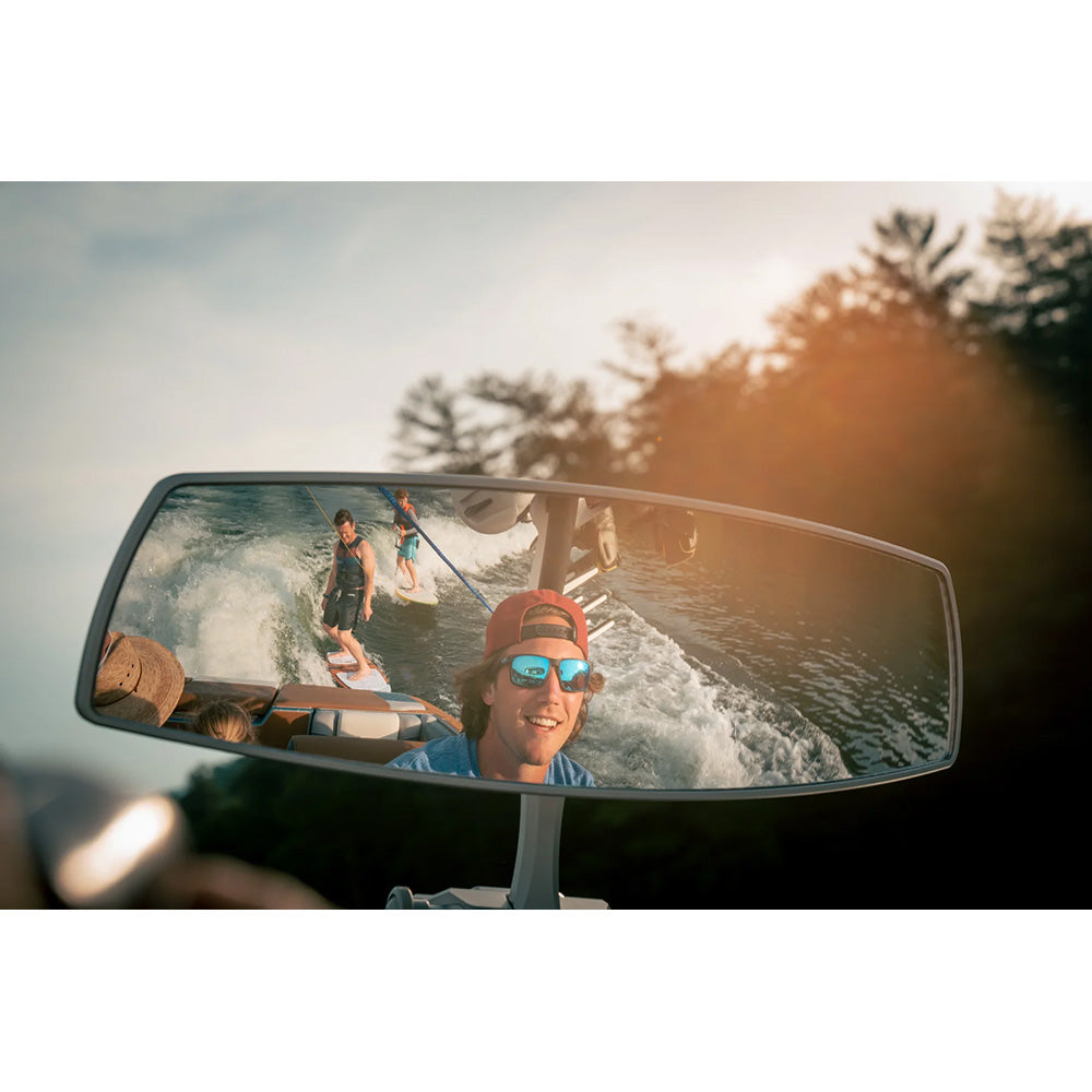 PTM Watersports VR-140 Elite Mirror - 6” x 20” - 140 Degree View - Black - image 2