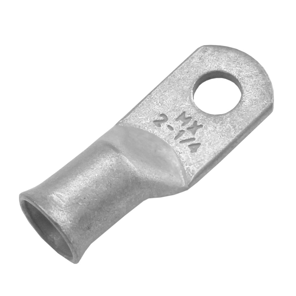 Pacer Tinned Lug 2 AWG - 1/4" Stud Size - Pack of 10