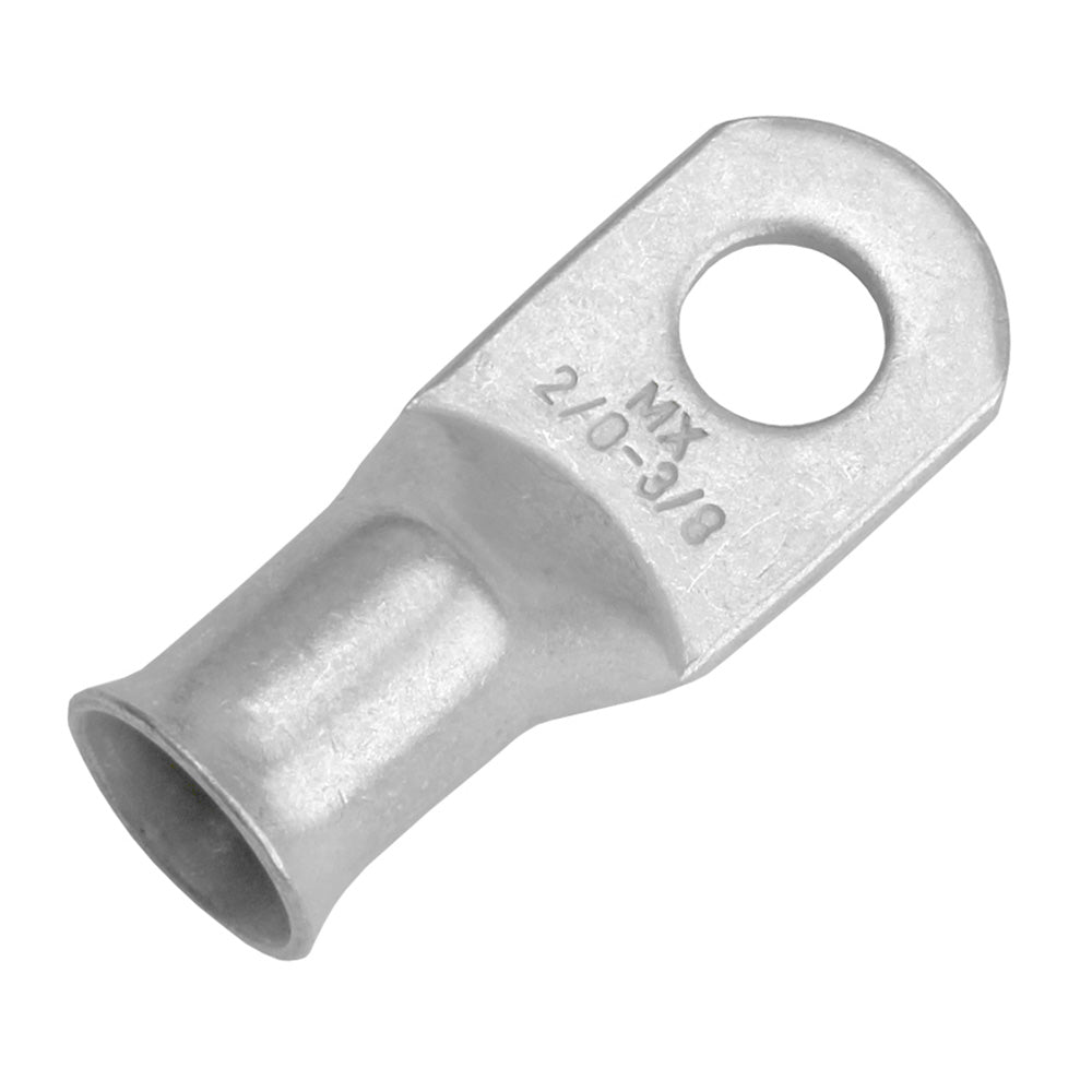 Pacer Tinned Lug 2/0 AWG - 3/8" Stud Size - Pack of 10