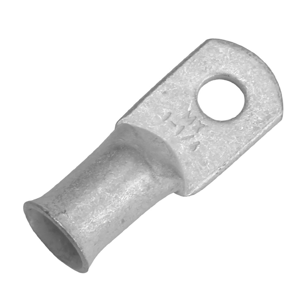 Pacer Tinned Lug 1 AWG - 1/4" Stud Size - Pack of 10