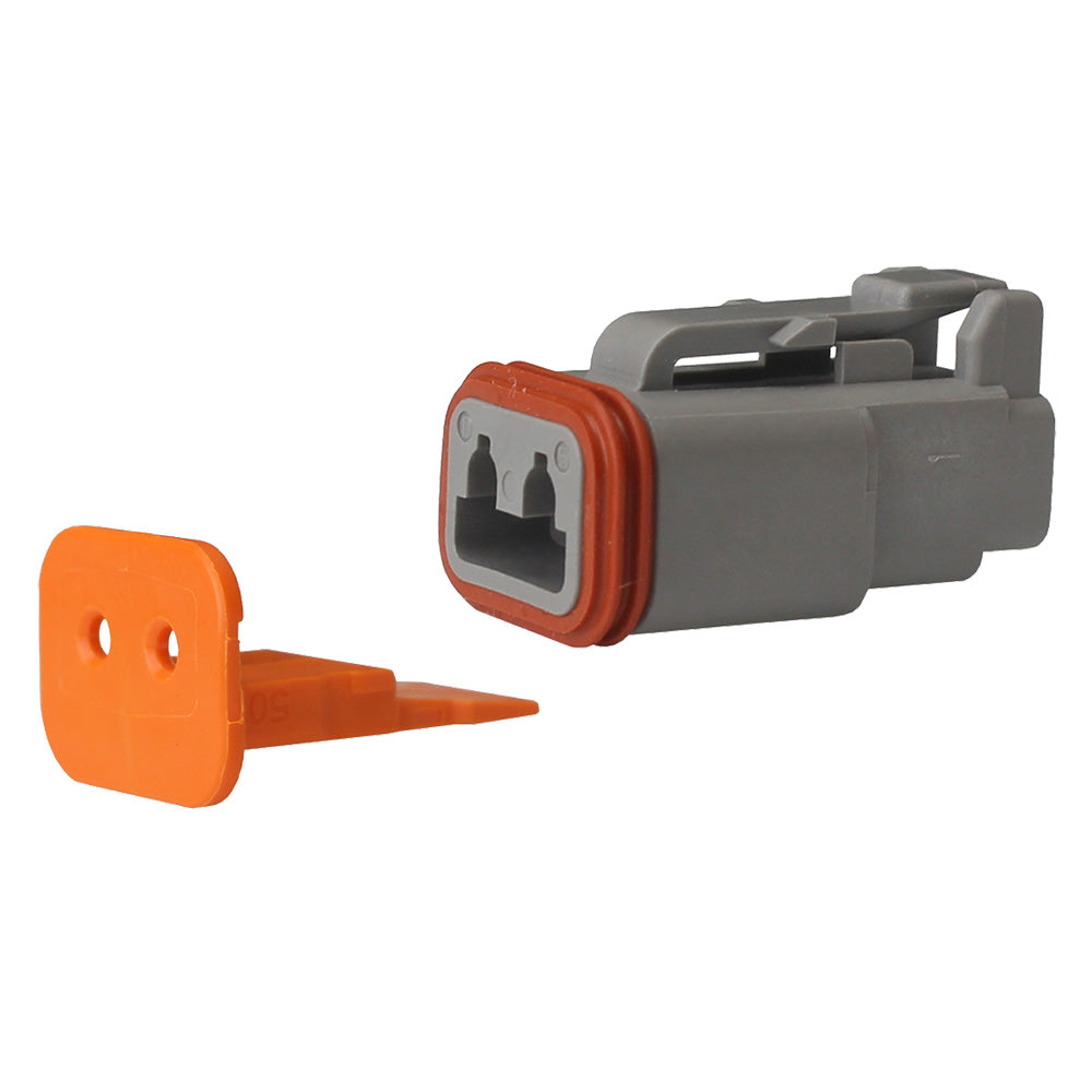 Pacer Deutsch DT Plug & Wedge Lock Kit - 2 Position - Pack of 10