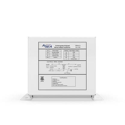 ASEA Power Systems 3.6 kVA Isolation Transformer - image 4