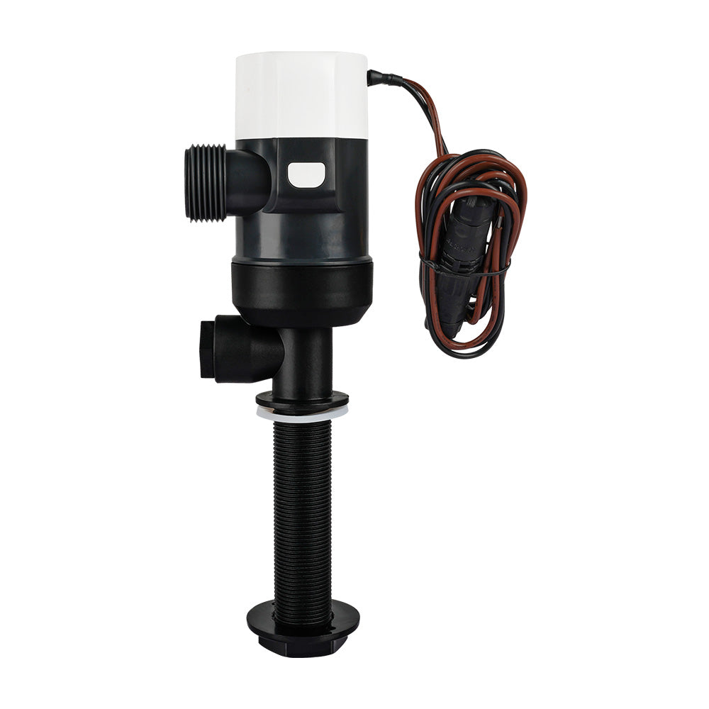 Commodore 1100 GPH Vertical Livewell Pump - Long - 12V - image 2
