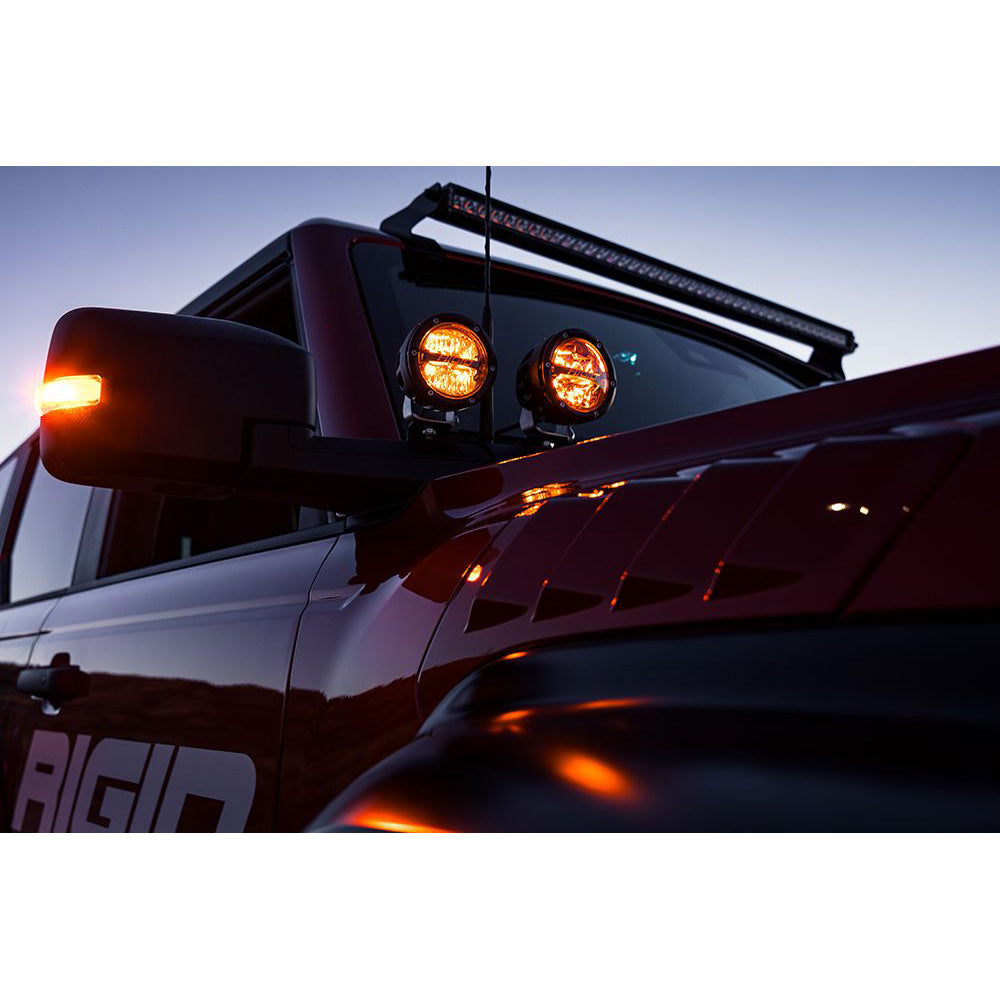 RIGID Industries 360-Series RGBW 4" Offroad Spot Beam w/RGBW Backlight Pods - Set of 2 - image 2