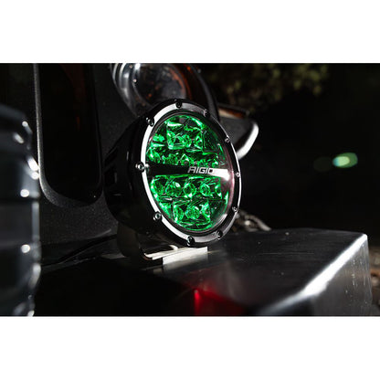 RIGID Industries 360-Series RGBW 6" Offroad Lamp Spot Beam w/RGBW Backlight Pods - Set of 2 - image 2