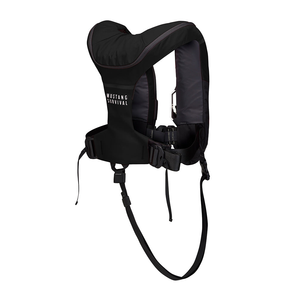 Mustang Atlas 190 DLX Open Ocean Inflatable PFD - Black - image 3