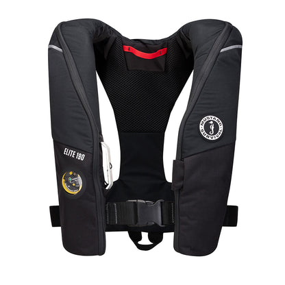 Mustang Elite 190 Offshore Inflatable PFD - Black - image 2