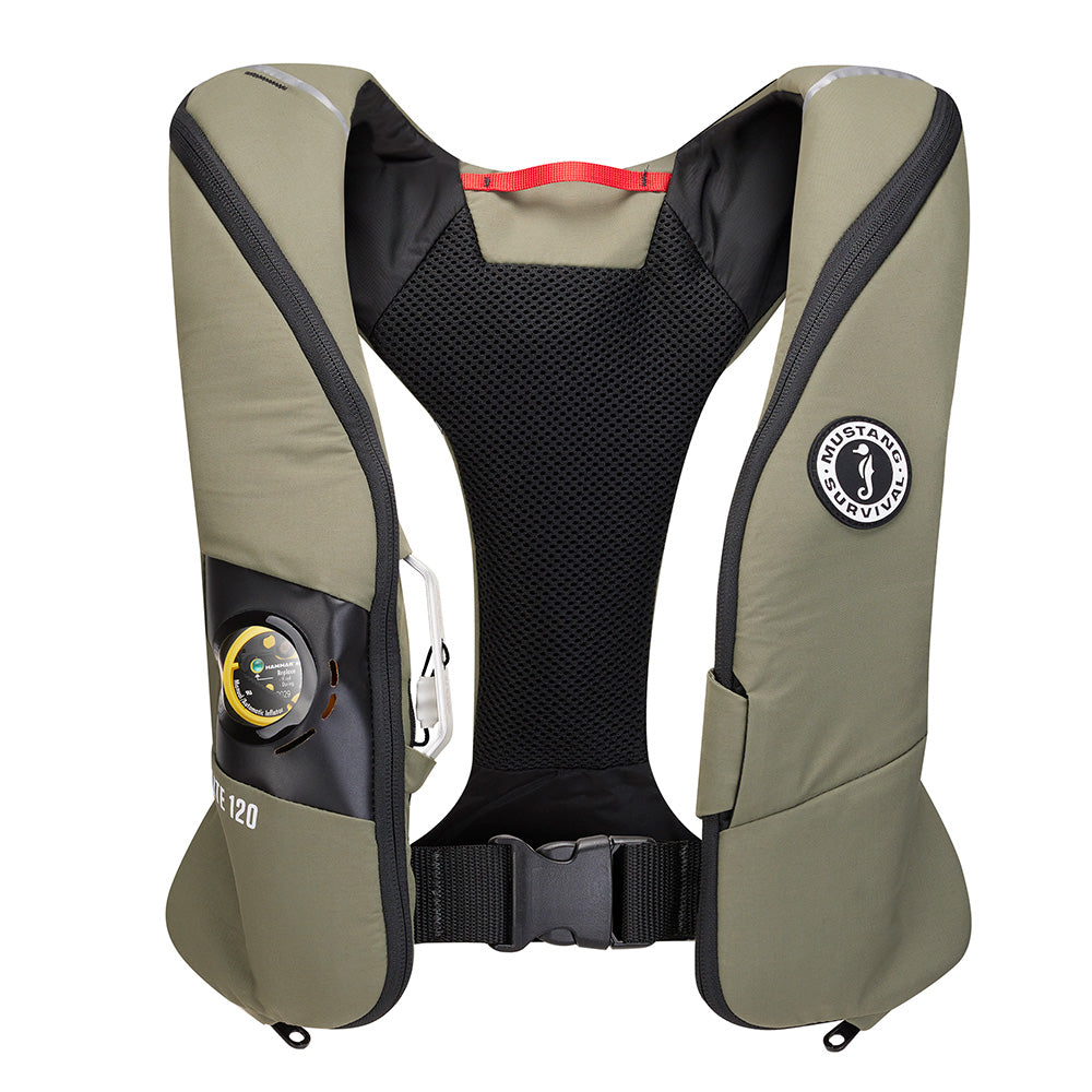 Mustang Elite 120 Coastal Inflatable PFD - Everglade Green - image 2