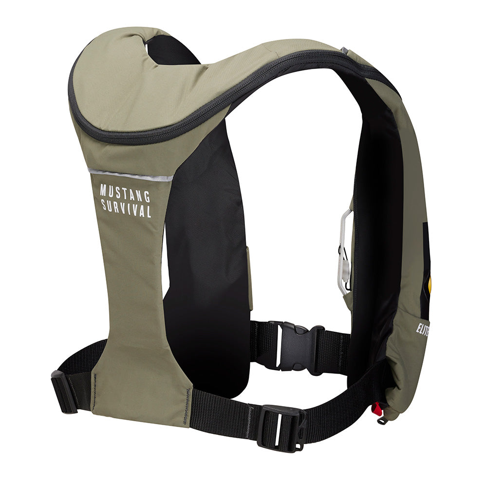 Mustang Elite 120 Coastal Inflatable PFD - Everglade Green - image 3