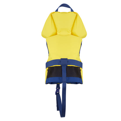 Mustang Lil' Legends Infant Foam Vest - Yellow/Navy - image 2