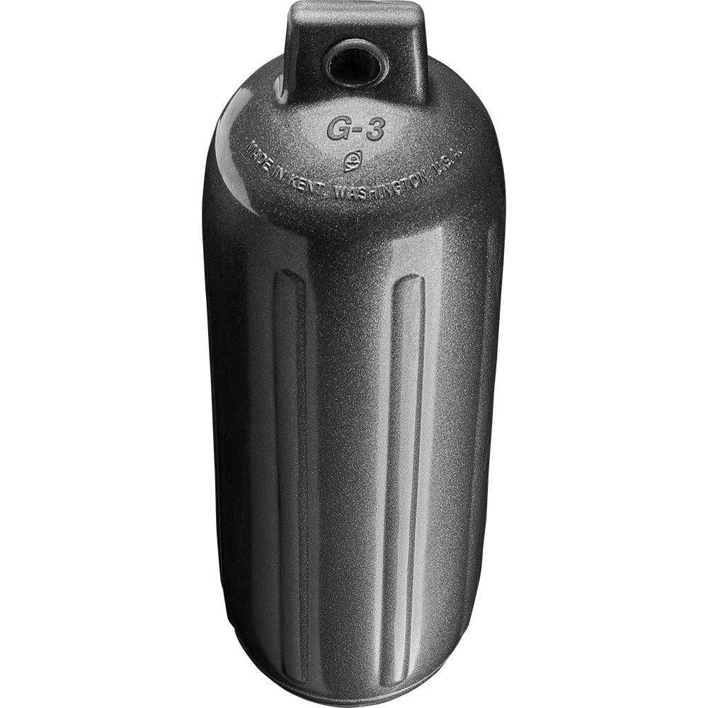 Polyform G-3 Twin Eye Fender 5.5" x 19" - Metallic Graphite - image 2