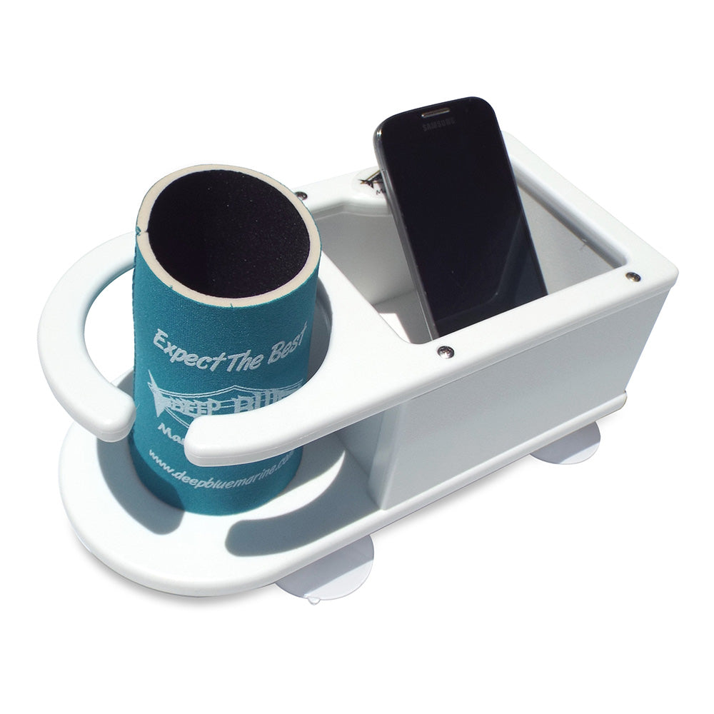 Deep Blue Marine MB-1 Single Cup Holder w/Storage - image 2