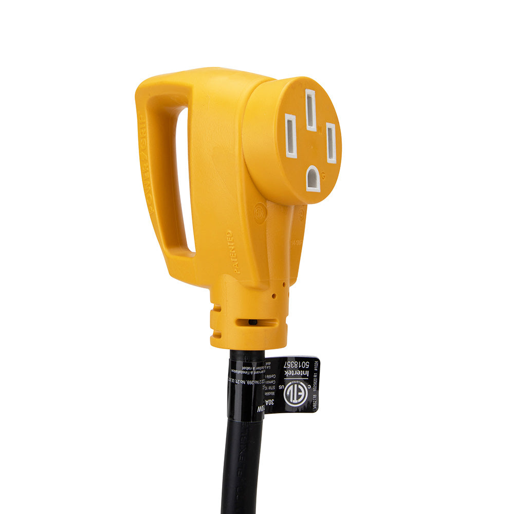 Camco Power Grip RV 18" 30Amp Circuit Analyzer Dogbone - Integrated Surge Protection - image 2