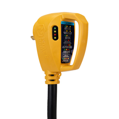 Camco Power Grip RV 18" 30Amp Circuit Analyzer Dogbone - Integrated Surge Protection - image 3
