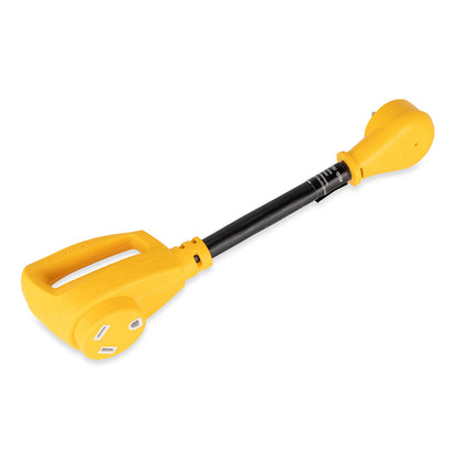 Camco Power Grip Dogbone 15 Amp Male / 30 Amp Female Adapter - 12" - image 2