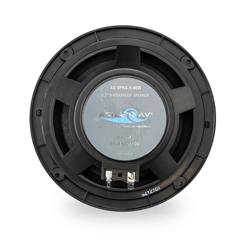 Aquatic AV 6.5" Economy Speakers - Black - Pair - image 3