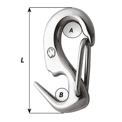 Wichard 5/16 Stainless Steel Sail Snap + - image 2