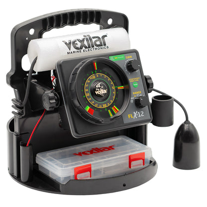 Vexilar FLX-12 Pro Pack II Fishing System w/12 Degree Ice Ducer - image 3
