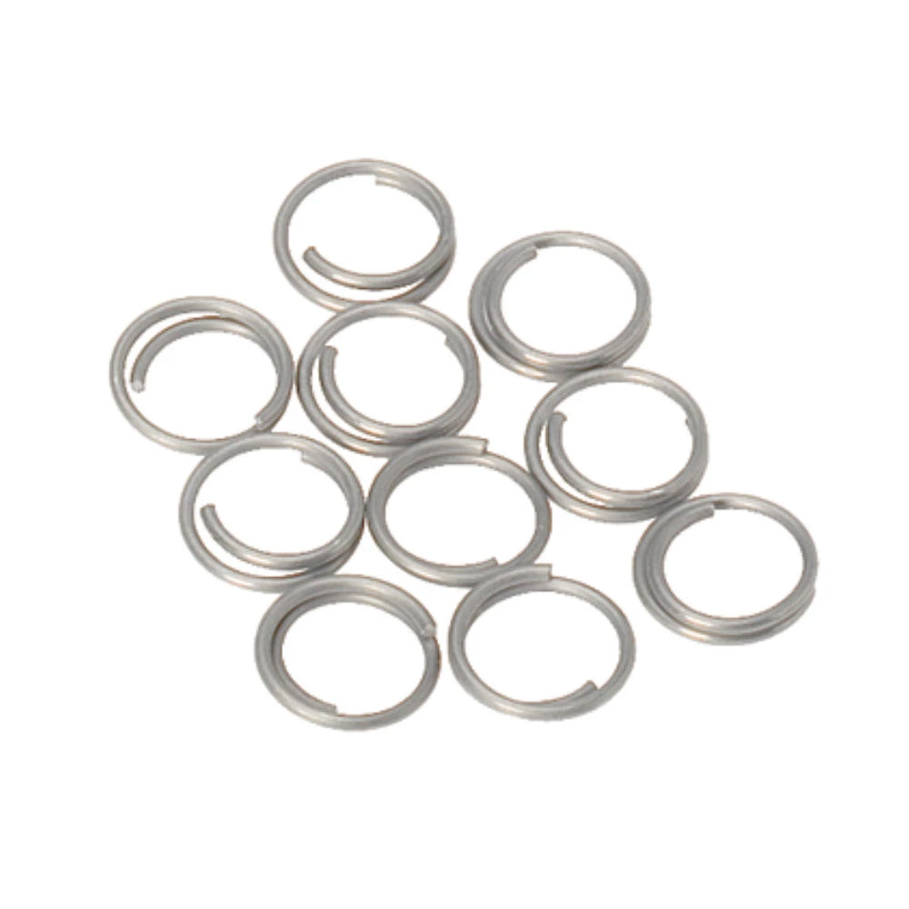 Barton Stainless Steel Split Rings - 10mm - Pack of 10