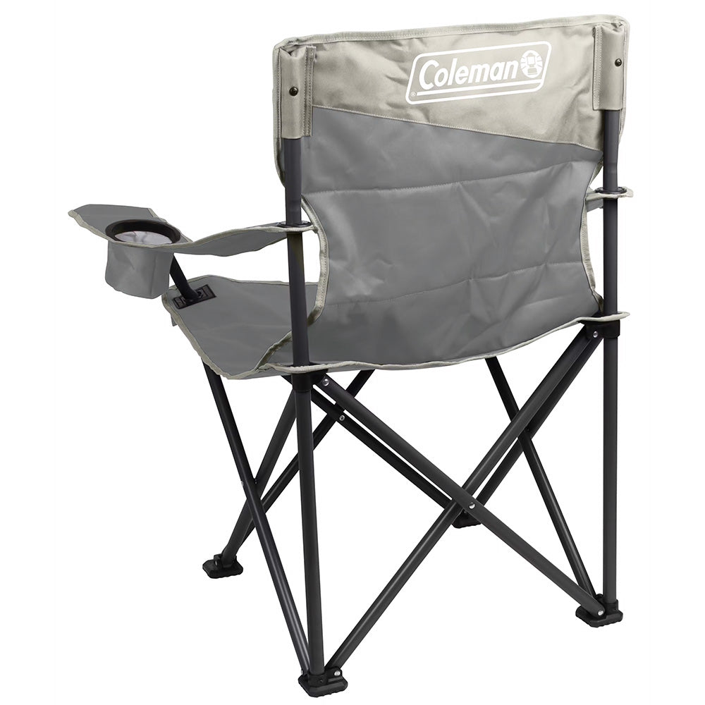 Coleman Big & Tall Quad Camping Chair - Grey - image 2