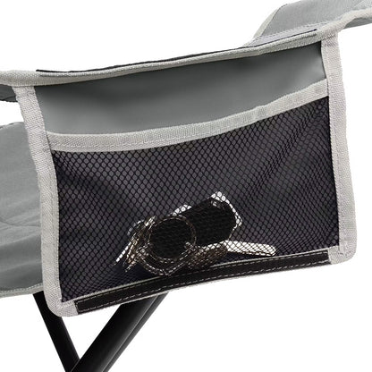 Coleman Big & Tall Quad Camping Chair - Grey - image 3